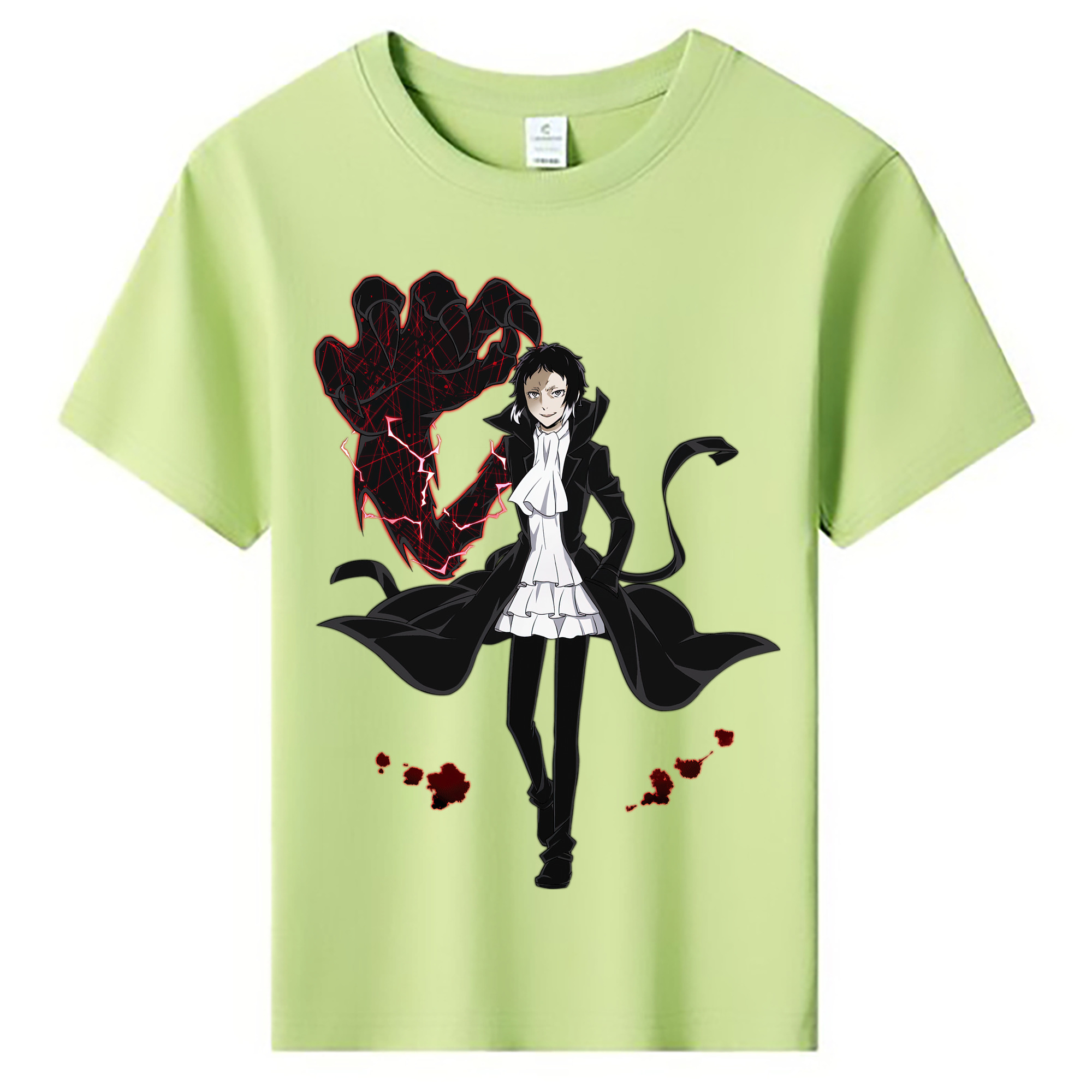 （画像用） 文豪ストレイドッグス Bungo Stray Dogs 綿100％キッズTシャツ（フロントプリント）